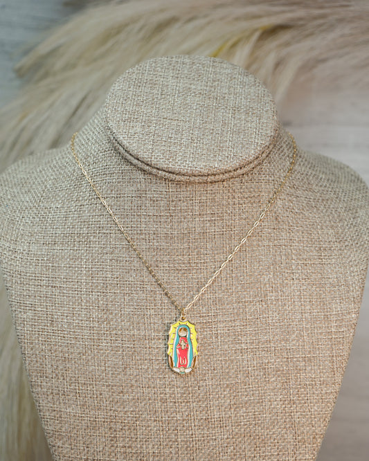 Our Lady Of Guadalupe Necklace