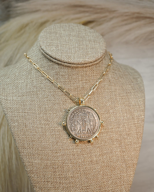 Eros Coin Necklace