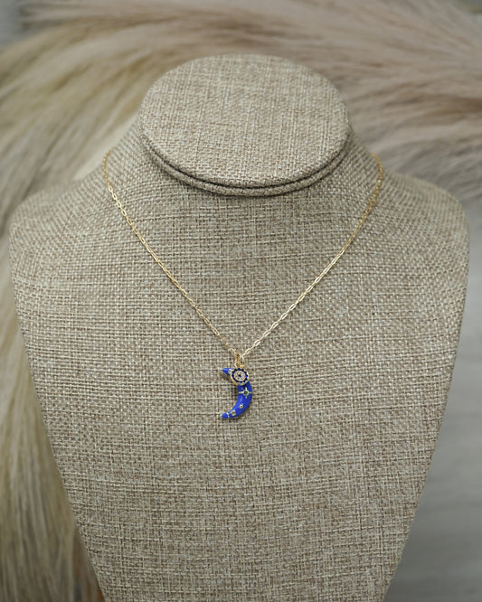 Blue Moon Necklace